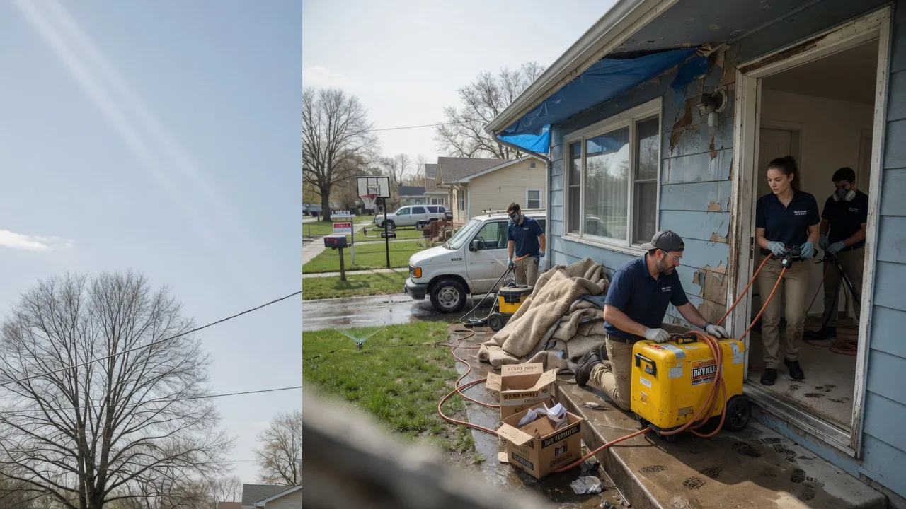 Basement Flood Cleanup in Standard, IL near me